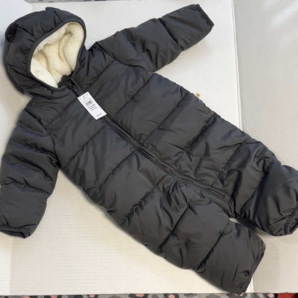 GAP Black Hooded Kids One Piece